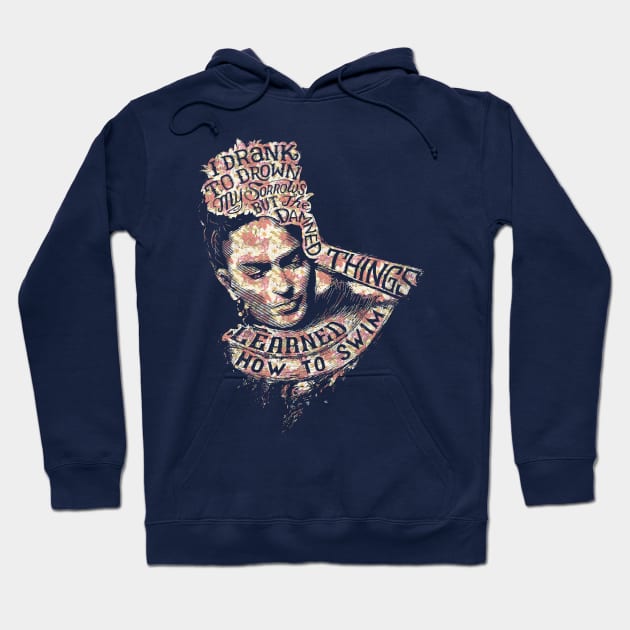 Frida Kahlo Hoodie by ElzeroStudio